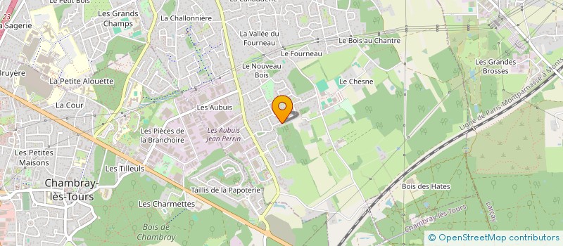 localisation de l'entreprise SOC OENOLOGIQUE IMMOBILIERE FAMILIALE  SAINT-AVERTIN
