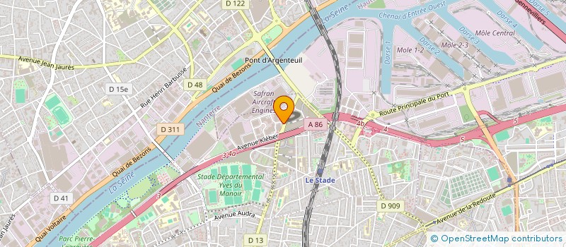 localisation de l'entreprise SOC OMNIS à COLOMBES