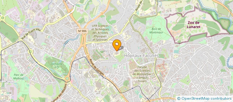 localisation de l'entreprise SOC OPERATIONS FINANCIERES IMMOBILIERES à MONTPELLIER