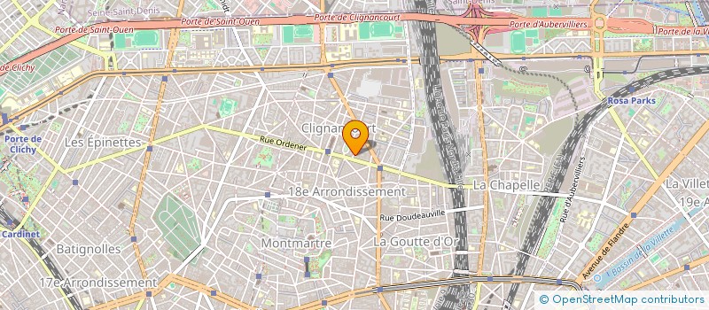 localisation de l'entreprise SOC OPTIQUE MEDICALE DU I8  76 à PARIS