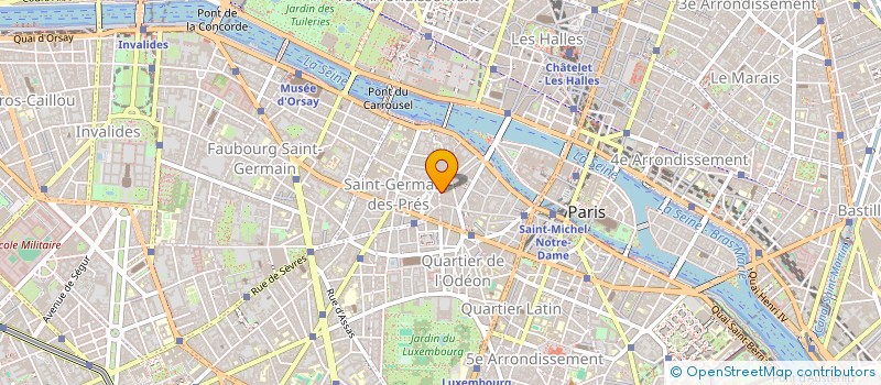 localisation de l'entreprise SOC ORENOQUE à PARIS
