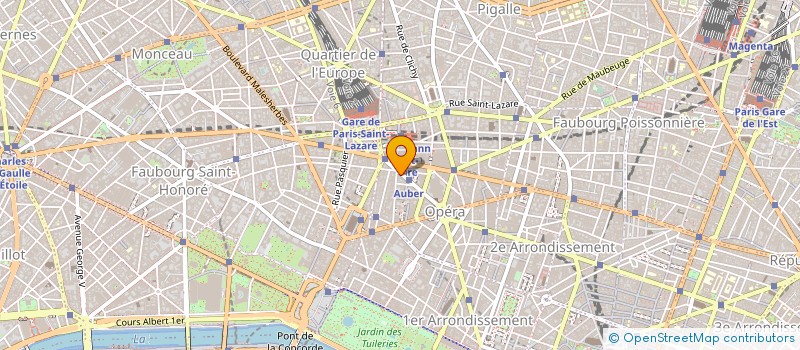 localisation de l'entreprise SOC ORGAMINA à PARIS