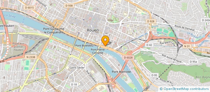 localisation de l'entreprise SOC ORGAN METHOD INFORM COMPT à ROUEN