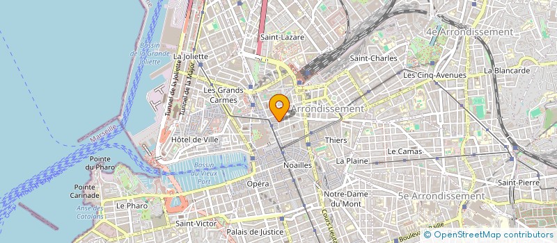 localisation de l'entreprise SOC ORIENTALE D'OUJDA à MARSEILLE