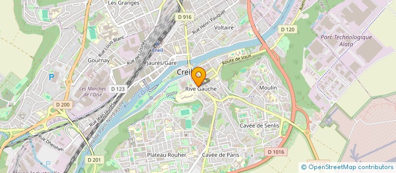 localisation de l'entreprise SOC ORMA DEPANNAGE MENAGER à CREIL