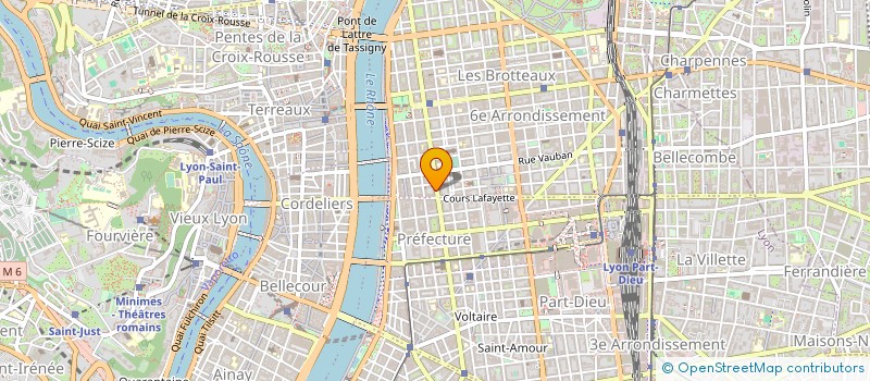 localisation de l'entreprise SOC OTO-NEURO-OPHTALMOLOGIE à LYON