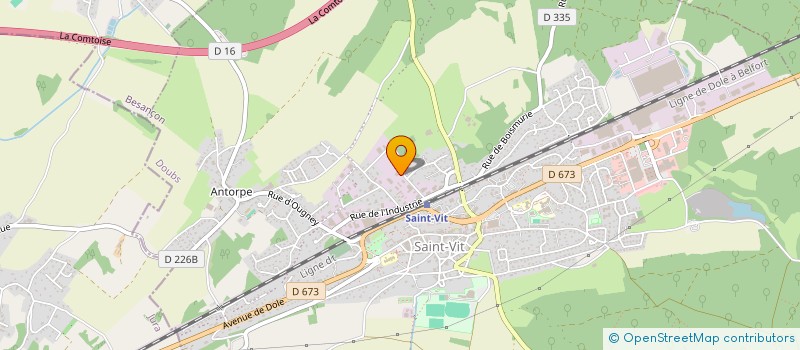 localisation de l'entreprise SOC OUTILLAGE DE MECANIQUE ET DECOUPAGE à SAINT-VIT