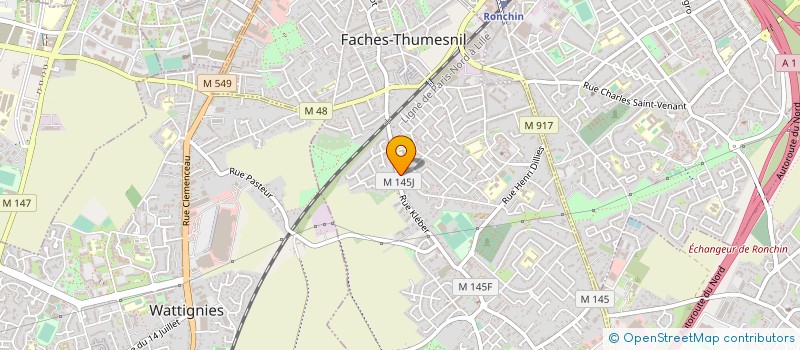 localisation de l'entreprise SOC OUTILLAGE ET MECANIQUE DE PRECISION à FACHES-THUMESNIL