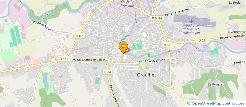 localisation de l'entreprise SOC PAGES ET FILS à GRAULHET