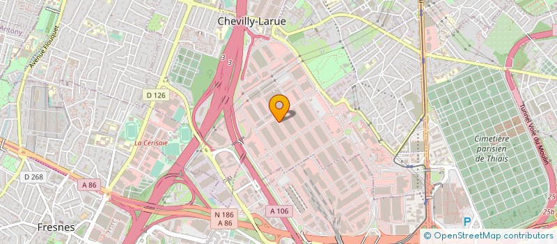 localisation de l'entreprise SOC PAMARTE  CHEVILLY-LARUE