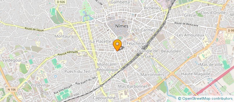 localisation de l'entreprise SOC PAPETERIE NIMOISE à NIMES
