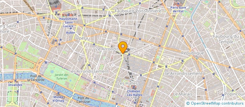 localisation de l'entreprise SOC PAPETERIE NOUVELLE A Z à PARIS