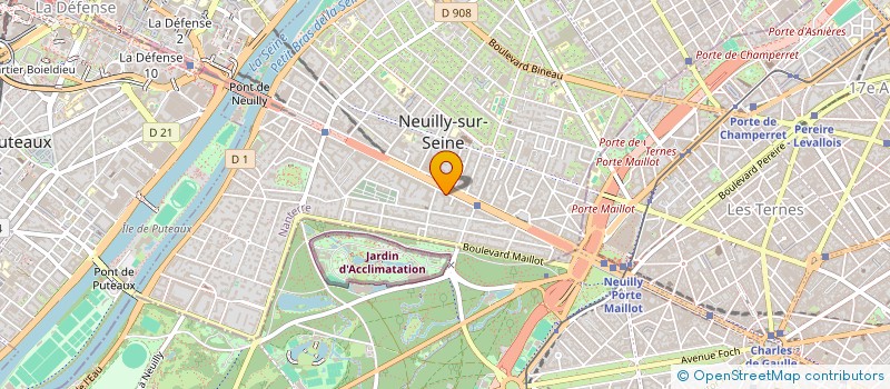 localisation de l'entreprise SOC PAPETERIES LA VALLEE DE LA SEINE à NEUILLY-SUR-SEINE