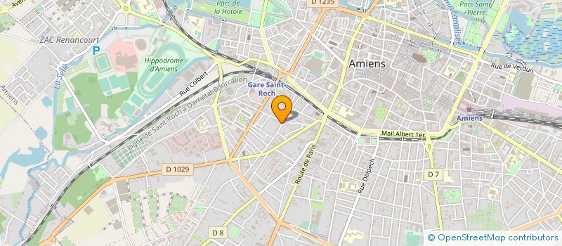 localisation de l'entreprise SOC PARADOU à AMIENS