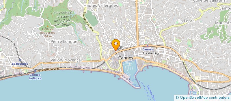 localisation de l'entreprise SOC PARCS AMENAGEMENTS VILLE DE CANNES à CANNES