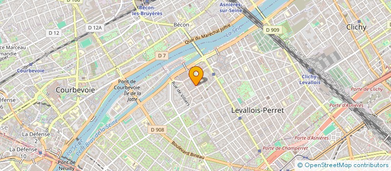 localisation de l'entreprise SOC PARFUMS ART PARIS MADAME à LEVALLOIS-PERRET