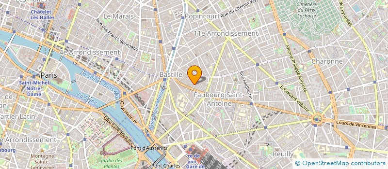 localisation de l'entreprise SOC PARI FILMS à PARIS