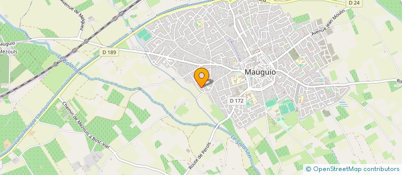 localisation de l'entreprise SOC PARIS D INVEST IMMOBILIERS  MAUGUIO