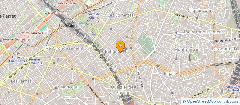 localisation de l'entreprise SOC PARIS DE PATISSERIE RESTAURATION  PARIS