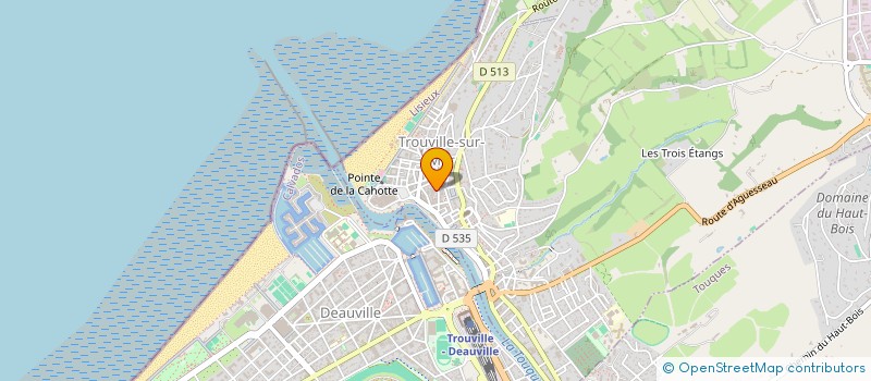 localisation de l'entreprise SOC PARIS POSTE à TROUVILLE-SUR-MER