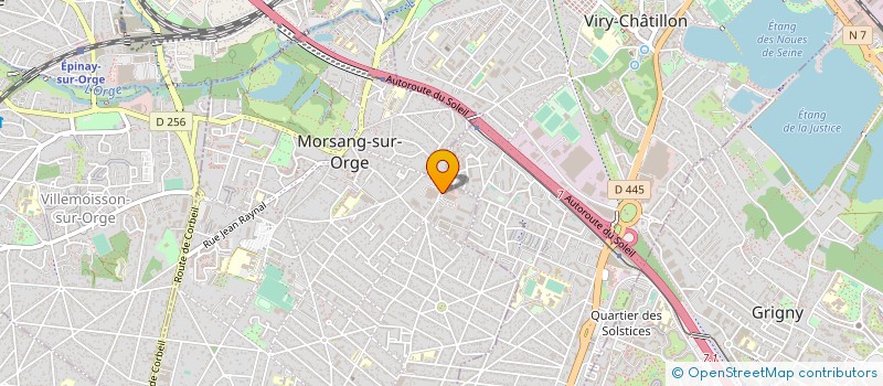 localisation de l'entreprise SOC PARISIENNE CHAUDRONNERIE METROLOGIE  MORSANG-SUR-ORGE