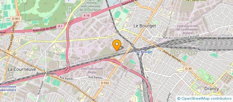 localisation de l'entreprise SOC PARISIENNE CONDITIONNEMENT DISTRIBUT à LA COURNEUVE