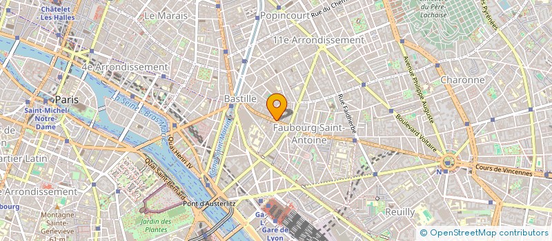 localisation de l'entreprise SOC PARISIENNE DE MAINTENANCE  PARIS 11