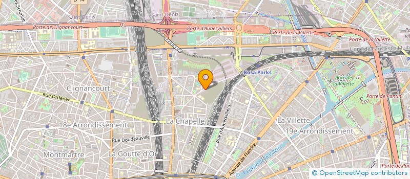 localisation de l'entreprise SOC PARISIENNE DE TRANSPORTS GENERAUX à PARIS