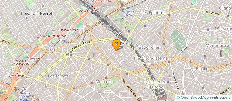 localisation de l'entreprise SOC PARISIENNE DEMOLITION RENOVATION à PARIS