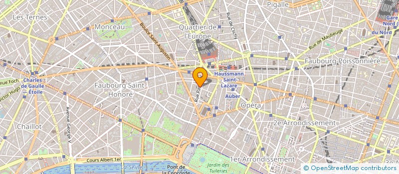 localisation de l'entreprise SOC PARISIENNE EXPLOITATION PIANOS BARS à PARIS
