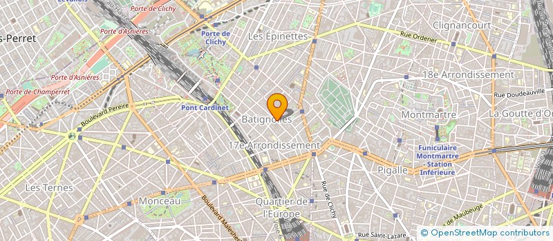 localisation de l'entreprise SOC PARISIENNNE DE TRAVAUX  PARIS