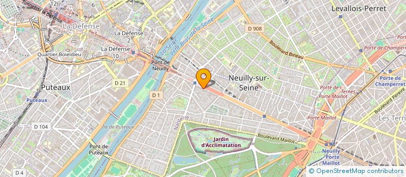 localisation de l'entreprise SOC PARTICIP GEREE SOMEW 1 à NEUILLY-SUR-SEINE