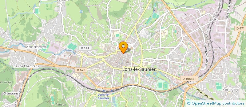 localisation de l'entreprise SOC PARTICIP MARTINET CLAUDE ET DIDIER à LONS-LE-SAUNIER