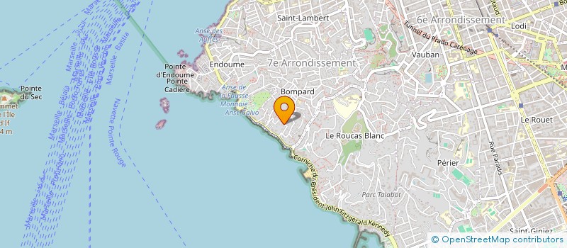 localisation de l'entreprise SOC PARTICIPATION ANDRE SABIANI SABIANI  MARSEILLE