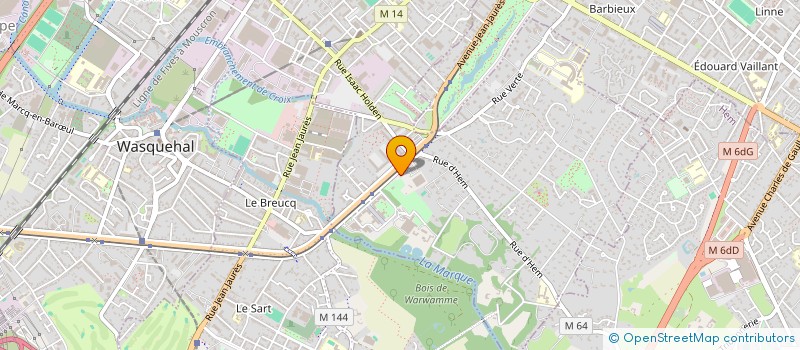 localisation de l'entreprise SOC PARTICIPATION FINANCIERE COMMERCIALE  CROIX