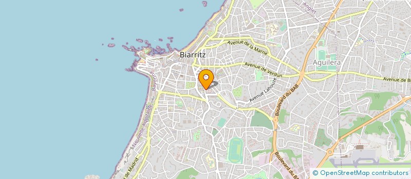 localisation de l'entreprise SOC PARTICIPATION GESTION IMMOBILIERE à BIARRITZ