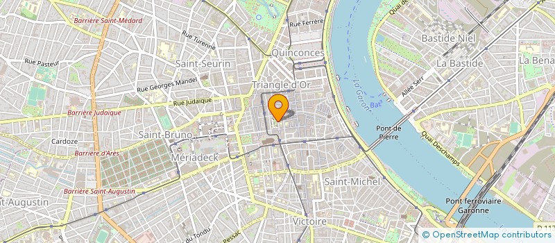 localisation de l'entreprise SOC PARTICIPATION & GESTION IMMOBILIERE à BORDEAUX
