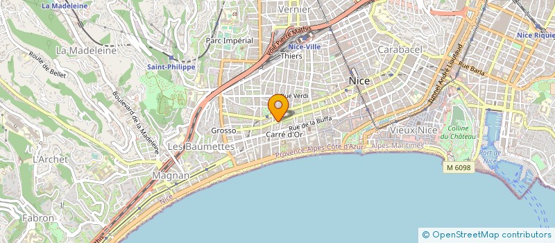 localisation de l'entreprise SOC PARTICULIERE MIJEANETTE à NICE