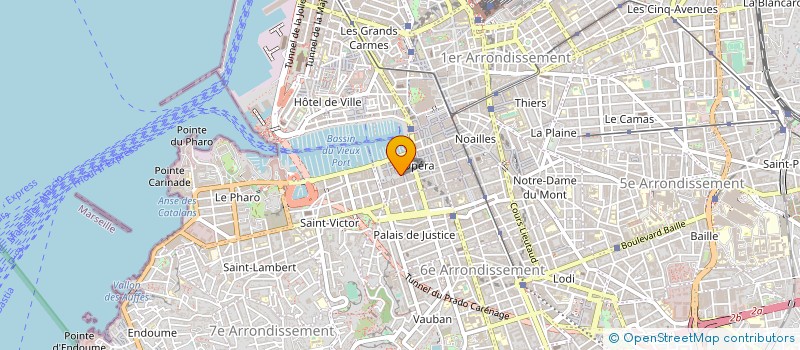 localisation de l'entreprise SOC PELFORT ET FILS à MARSEILLE