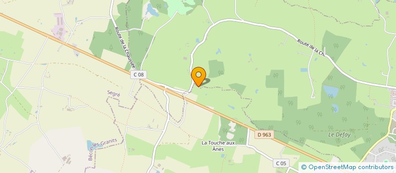 localisation de l'entreprise SOC PERRAULT à BEAUCOUZE