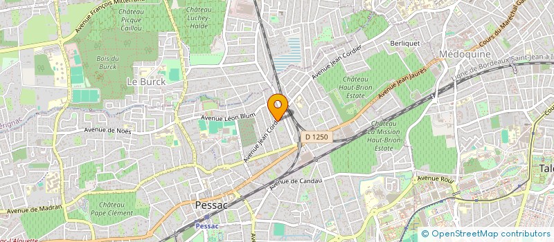 localisation de l'entreprise SOC PESSACAISE D ASSISTANCE A DOMICILE à PESSAC