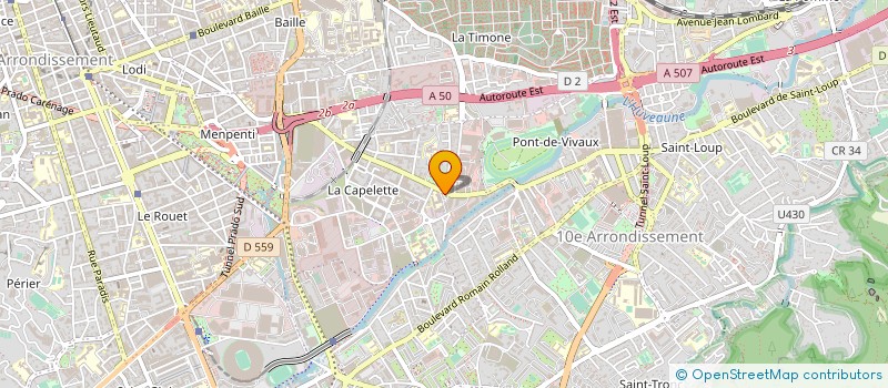 localisation de l'entreprise SOC PHARMACEUTIQUE CONDITIONNEMENT à MARSEILLE