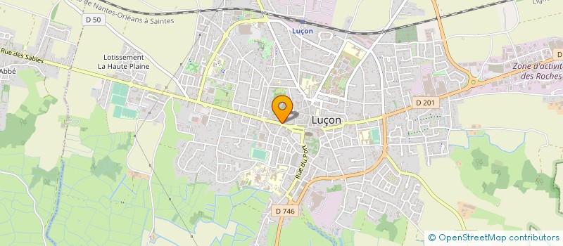 localisation de l'entreprise SOC PHILHARMONIQUE à LUCON