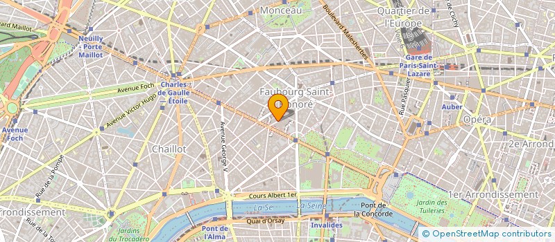 localisation de l'entreprise SOC PHILIPPE DE LOONIS à PARIS