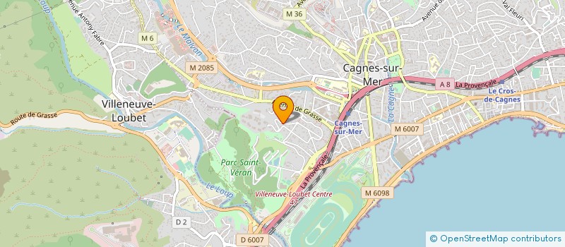 localisation de l'entreprise SOC PHILIPPE HERBLIN EDITIONS à CAGNES-SUR-MER