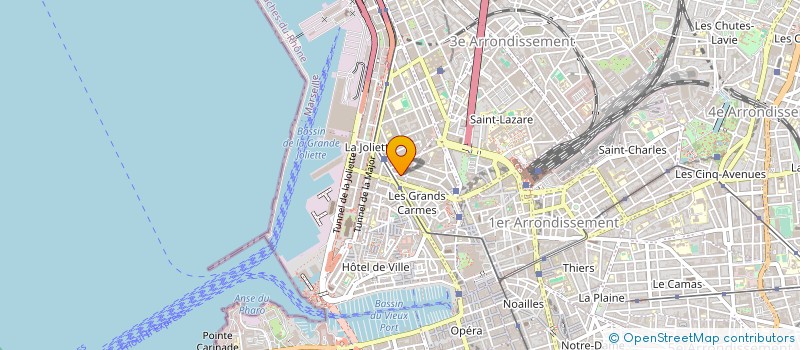 localisation de l'entreprise SOC PHOCEENNE BATIMENT ET IMPORT EXPORT à MARSEILLE
