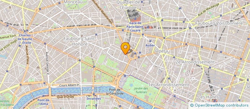 localisation de l'entreprise SOC PHOTO CINE MADELEINE  PARIS