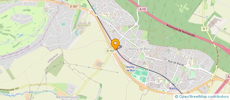 localisation de l'entreprise SOC PIERRE BARTHELEMY à NOISY-LE-ROI