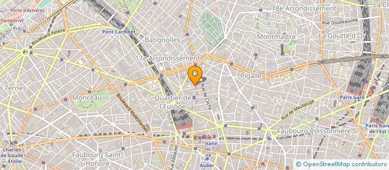 localisation de l'entreprise SOC PIPE LINE RAFFI LORRAINE à PARIS