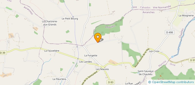 localisation de l'entreprise SOC PISCICOLE DU MOULIN DE TORTEPLANCHE  BEAUFICEL